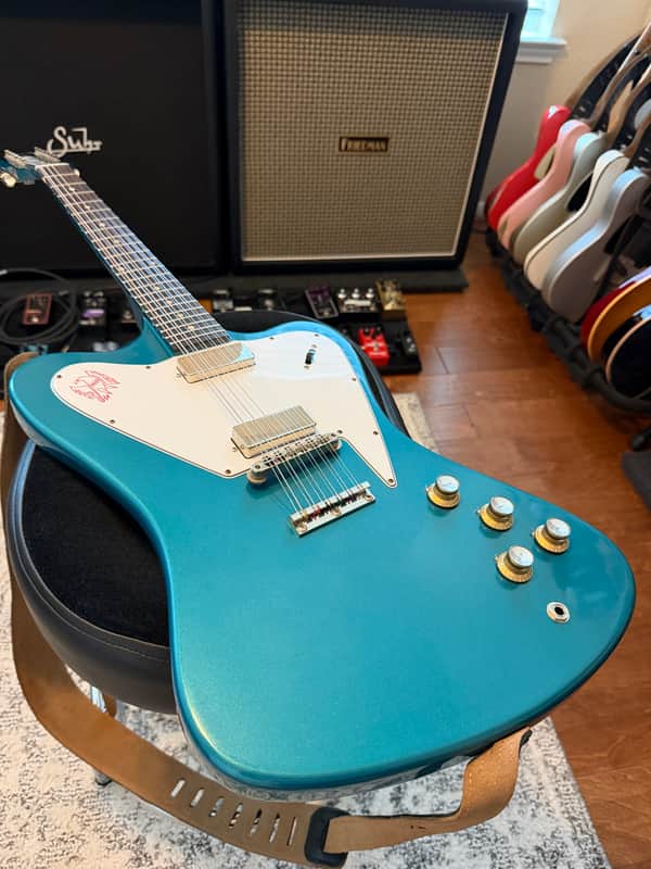 Gibson Custom Shop 1965 Firebird Non Reverse 12 String 2024 - Aqua Mist VOS