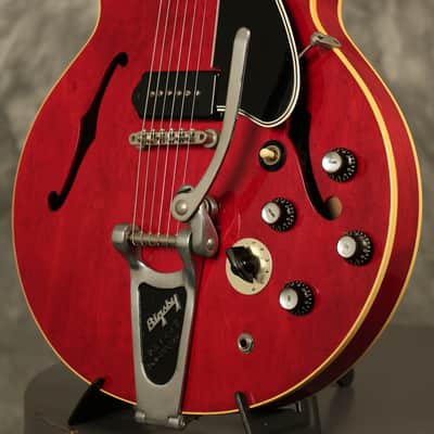 1961 Gibson ES-330 Cherry RARE original STEREO Varitone image 6