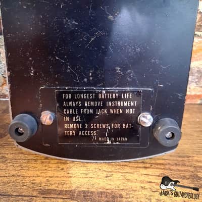 Mystic Effects Co Live Laugh Fuzz in Vintage Roland Sustainer Case *NEW* (2026 - Black) image 3