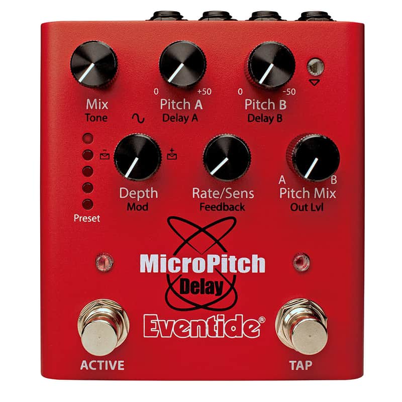 Eventide MicroPitch Delay Pedal with Mono/Stereo Operation, MIDI, Preset Storing image 1