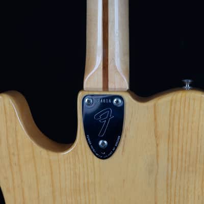 Fender Telecaster Thinline II 2 Wide Range Humbuckers 1973 - Natural Ash image 8