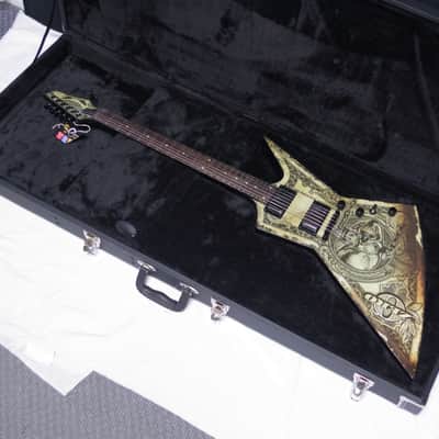 DEAN Dave Mustaine Zero "In Deth We Trust" electric GUITAR Z Graphic Top w/ CASE image 1