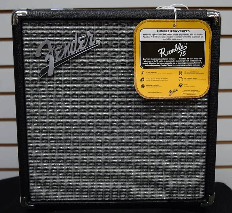 Fender Rumble 15 Bass Combo Amp image 1