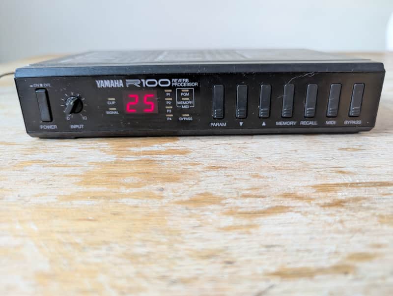 Yamaha R-100 Reverb Processor image 1