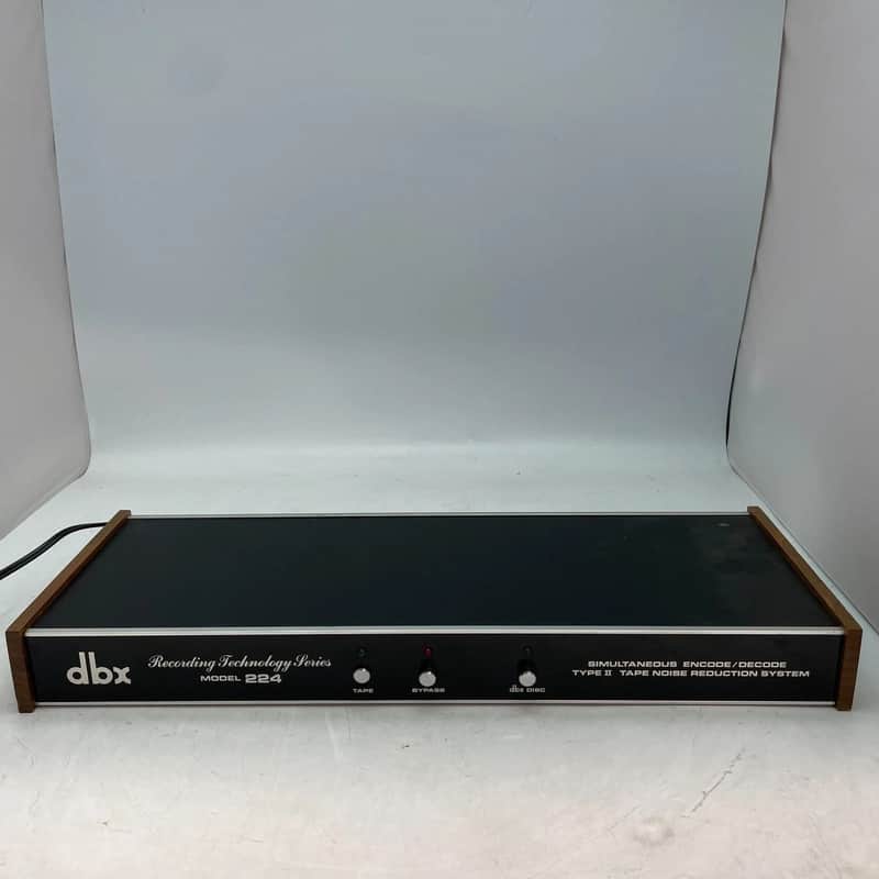 dbx Model 224 ノイズリダクションシステム【動作確認済み】 DBX Model 224 Type II Tape Noise Reduction System – Record Mart HiFi