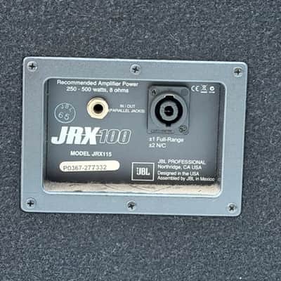 JBL Professional JRX100 Series JRX115 15-Inch 2-Way Passive PA Speakers (Matched Pair) image 10