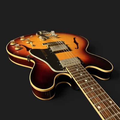 Gibson Custom Shop ES-335 1961 Reissue VOS Bigsby - Demo - 3,85kg - 2022 - Vintage Burst - VIDEO image 6