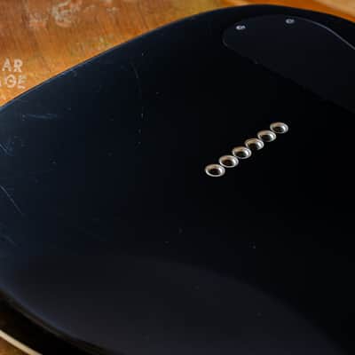 2002 Fender Japan Aerodyne Telecaster Black with cream binding P90 matching headstock - RARE CIJ! image 21