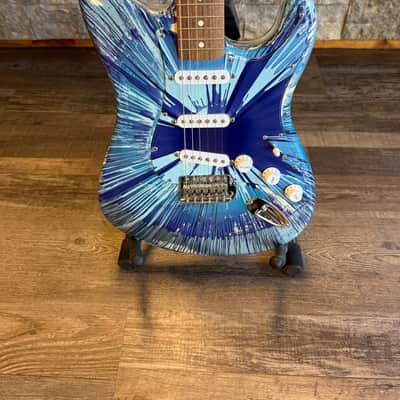 Fender SplatterCaster Midnight Swirl image 4