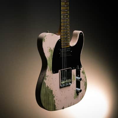 Fender Fender Custom Shop 1951 HS Telecaster - Super Heavy Relic Shell Pink 2024 - Super Heavy Relic Shell Pink image 3