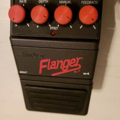 Aria Pro ll Flanger FL1 1980's 1990' Black image 2