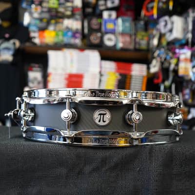 DW Collector's Series Pi - Carbon Fiber - 3.14" x 14" Piccolo Snare Drum image 1