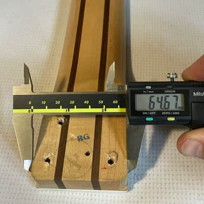 2000's Indonesian Ibanez RG7321 7 String 24 Fret Guitar Neck Standard Nut image 20