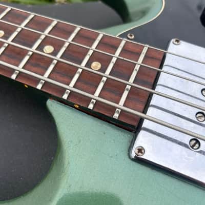 Vintage 1965 Gibson EB-0 Original Pelham Blue Finish w/ OHSC image 6