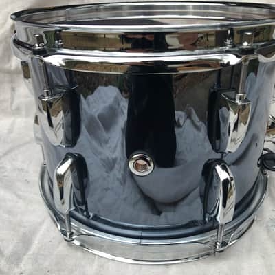 Pearl Session studio select 10”x8” Tom drum - Black mirror chrome image 3