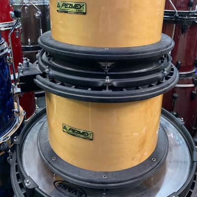 Peavey Radial Pro 750 Drum Kit 12, 14, 22 1990s Natural image 3