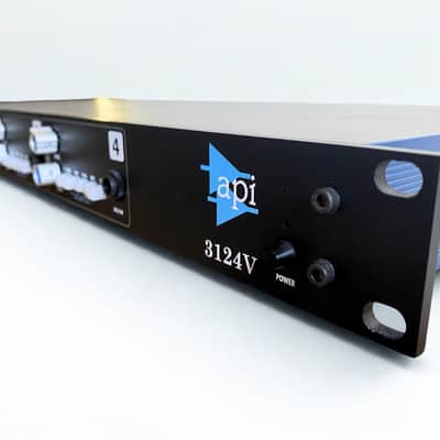 API 3124V 4-Channel Mic Preamp - Present - Black - Mint - Less than 1 year old image 5