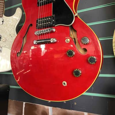Gibson ES-335 Pro Cherry Red 1980 Vintage Semi-Hollow Electric Guitar image 5