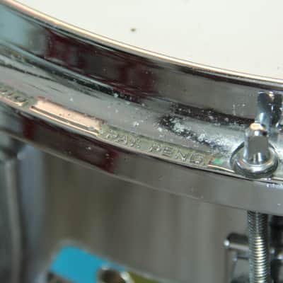 Ludwig 8x14 Coliseum Snare 1970’s  Chrome Over Maple image 6