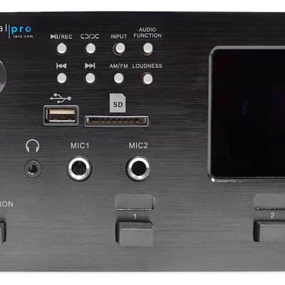Technical Pro 6000 Watt 6-Zone, 12 Speaker Home Theater Bluetooth Receiver+EQ image 9
