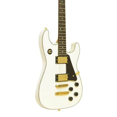 Stagg 30th Anniversary Legacy Mahogany HH Electric Guitar White – 30TH-LEGACY-WH image 1