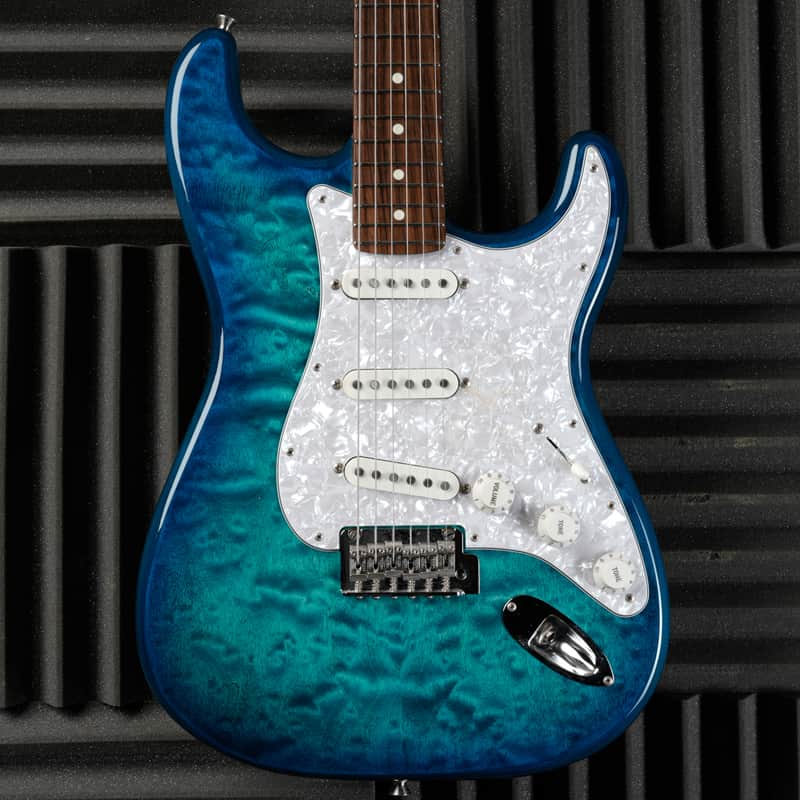 Fender MIJ Hybrid II Stratocaster QMT 2024 Collection | Reverb