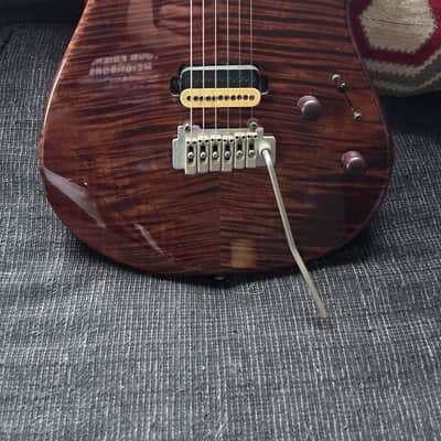 Carvin Bolt Plus 2010 - Antique Brown Flame image 2
