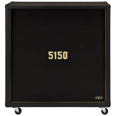Used EVH 5150 Iconic Series EL34 4x12" Guitar Cabinet - Black image 1
