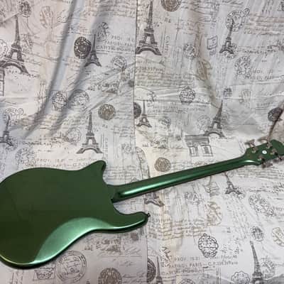 2021 Epiphone Embassy Pro Electric Bass, Wanderlust Green Metallic image 7