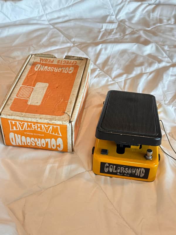 Colorsound Wah Wah 90s - yellow image 1