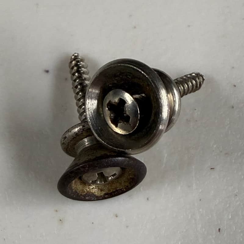 Fender Strap Buttons with Screws
