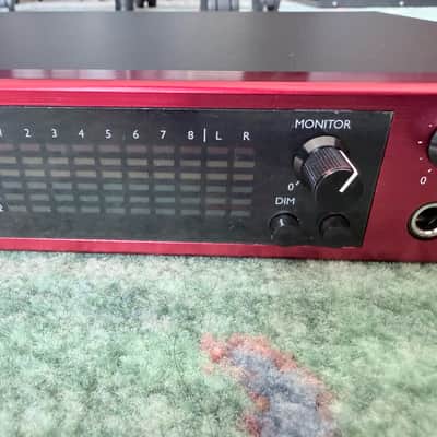 Focusrite Clarett+ 8Pre USB-C Audio Interface 2021 - Present - Red image 6