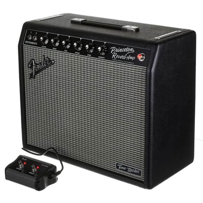 Fender Tone Master Princeton Reverb 12-Watt 1x10" Guitar Combo 2022 - Present - Black image 1