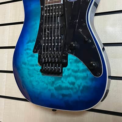 Ibanez RG450QMB-SPB Sapphire Blue Electric Guitar Made in Indonesia image 3