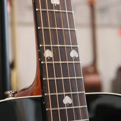 Gretsch Nick 13 Outlaw Heart Grand Concert Acoustic Guitar Signature - Rosewood Fingerboard, Black image 3