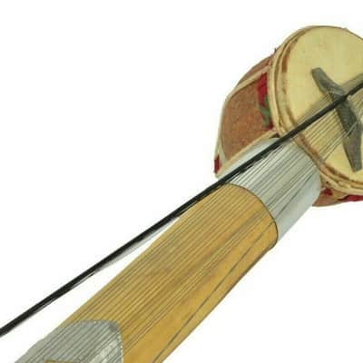 Handmade 15chabi Ravanhatta Rajasthani Sarangi Folk Fiddle Musical String Instrument Ravanahatha2022 image 4
