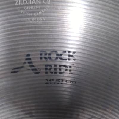 Zildjian 21" A Series Rock Ride Cymbal 1982 - 2012 - Traditional image 4