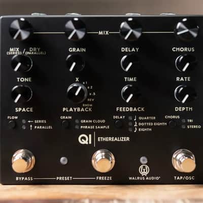 Walrus Audio Qi Etherealizer Pedal - Black image 2