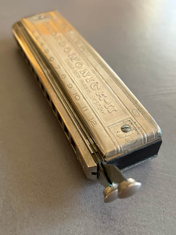 Hohner Chordomonica II C anni 60/70 - Metallo image 1