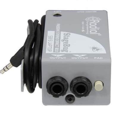 Radial StageBug SB-5 1-channel Passive Laptop Direct Box image 4