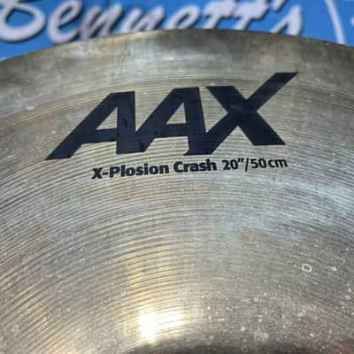 Sabian - 20" AAX X-Plosion Crash Cymbal – 2050g – Brilliant image 3