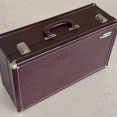 King Tempo II 603 Student/Intermediate Bb Cornet w/original case. - Lacquered Brass image 19