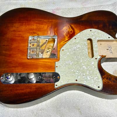 Tobacco Burst Basswood T-style guitar body - USA! image 11