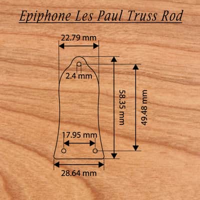 Epiphone Les Paul Truss Rod Cover image 4