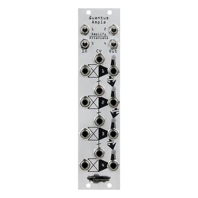 Noise Engineering Quantus Ampla Eurorack Quad VCA Module (Silver) image 2