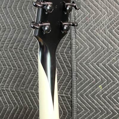 Video! 2022 Gibson Les Paul Custom MOD Collection  “Ghost” One Humbucker Black + White w/ Double Extended Stingers image 10