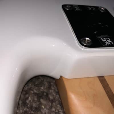 2022 fender Player Jazz Bass V with Pau Ferro Fretboard Polar White electric guitar image 10