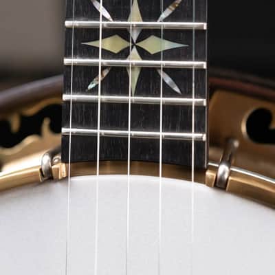 OME Banjos Gold Hill Vintage Alpha 5-String Resonator Banjo with Hardshell Case image 13