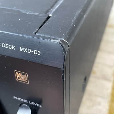 Vintage Sony MXD-D3 Combination Minidisc CD Stereo Deck - Black image 6