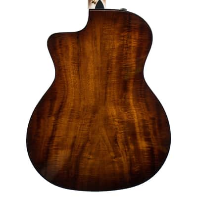 Taylor 224ceKDLX Koa Grand Auditorium Acoustic-Electric Guitar - Shaded Edge Burst image 4